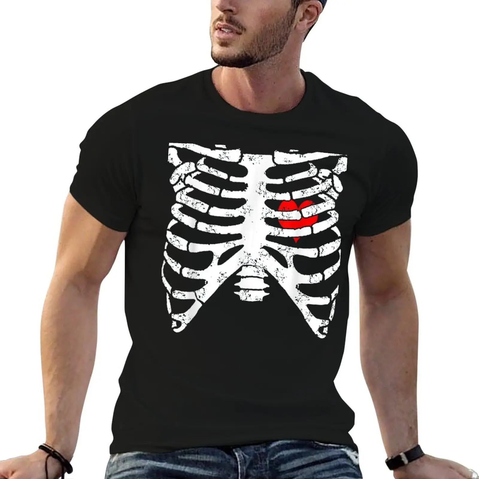 Skeleton Ribcage With Heart Funny Halloween Costume T-Shirt t shirt man luxury cotton t shirt pack T-Shirt
Skeleton Ribcage With Heart Funny Halloween Costume T-Shirt t shirt man luxury cotton t shirt pack T-Shirt