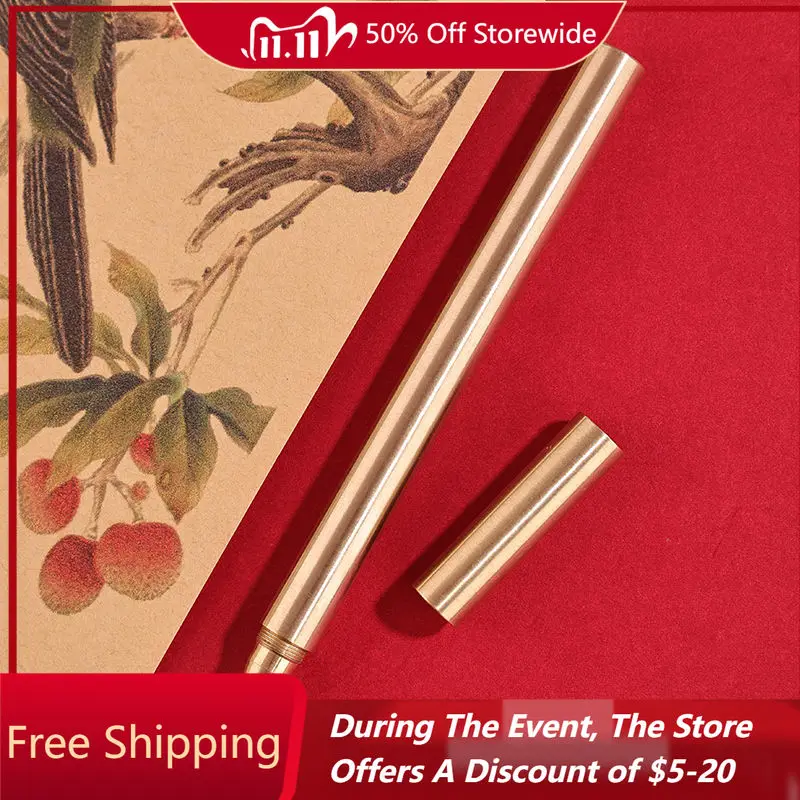 Высокоэстетичная латунная металлическая деловая нейтральная ручка, фирменная офисная шариковая ручка, черная ручка 0,7, стационарная ручка для школьников, подарок
Высокоэстетичная латунная металлическая деловая нейтральная ручка, фирменная офисная шариковая ручка, черная ручка 0,7, стационарная ручка для школьников, подарок