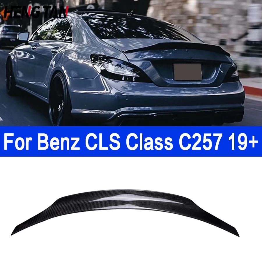 For Mercedes Benz CLS Class C257 PSM Style Carbon Fiber Tail fins Rear Deck Spoiler Duckbill Car Wing Retrofit the rear wing
For Mercedes Benz CLS Class C257 PSM Style Carbon Fiber Tail fins Rear Deck Spoiler Duckbill Car Wing Retrofit the rear wing