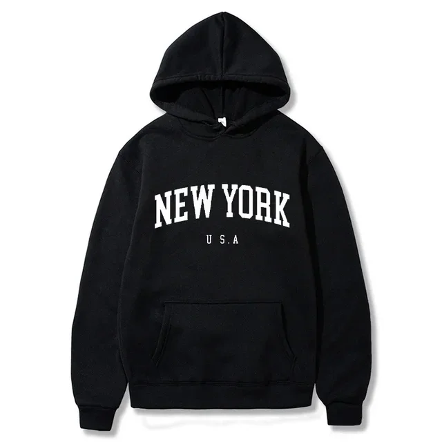 Men Women New York U.S.A City Hoodies Fashion Letter Printed Graphic Sweatshirts Loose Casual Harajuku Hooded Pullover Sportwear
Men Women New York U.S.A City Hoodies Fashion Letter Printed Graphic Sweatshirts Loose Casual Harajuku Hooded Pullover Sportwear