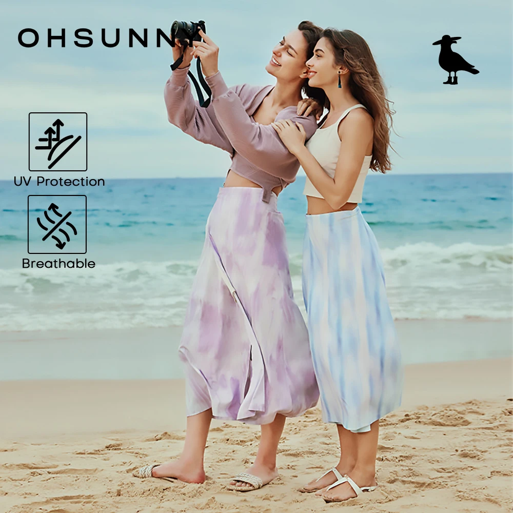 OhSunny Beachy Skirts for Women,Summer Long Skirts Uv Protection Maxi Dress ,UPF50+ One-Piece Swimwear Cover Up Anti-Chlorine
OhSunny Beachy Skirts for Women,Summer Long Skirts Uv Protection Maxi Dress ,UPF50+ One-Piece Swimwear Cover Up Anti-Chlorine