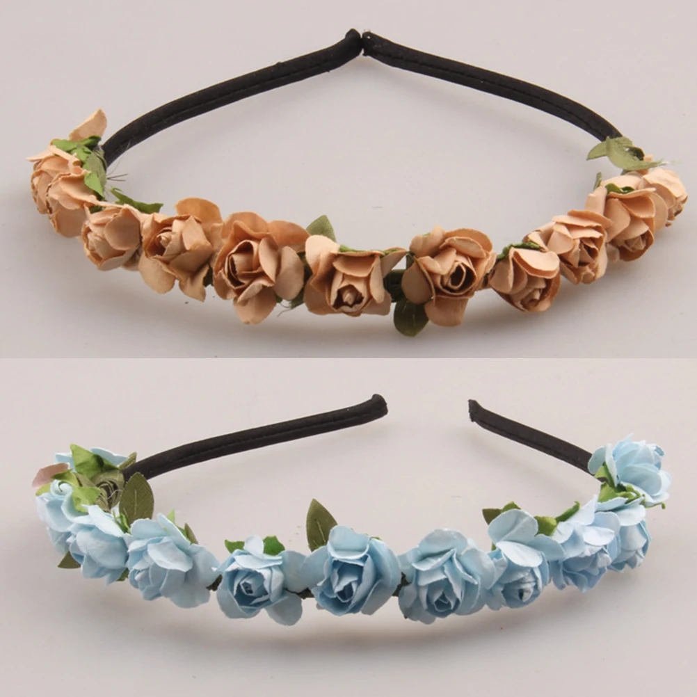 8pcs Rose Headband Wreaths Garland Headpieces Bridal Travel Flower Crown Adjustable Elastic Women Hair Accessories Stylish
8pcs Rose Headband Wreaths Garland Headpieces Bridal Travel Flower Crown Adjustable Elastic Women Hair Accessories Stylish