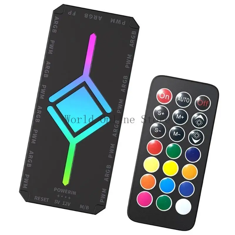 9 in 1 ARGB PWM HUB PWM Fan Hub Splitter Power Supply Adapter Fan Hub Splitter 87HC
9 in 1 ARGB PWM HUB PWM Fan Hub Splitter Power Supply Adapter Fan Hub Splitter 87HC