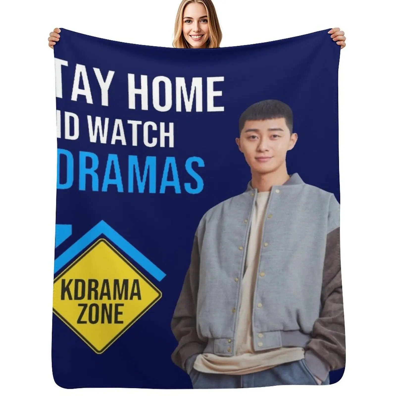 Stay Home and watch kdramas park Seo joon Throw Blanket Stylish Couch Blanket for Home Living Room
Stay Home and watch kdramas park Seo joon Throw Blanket Stylish Couch Blanket for Home Living Room