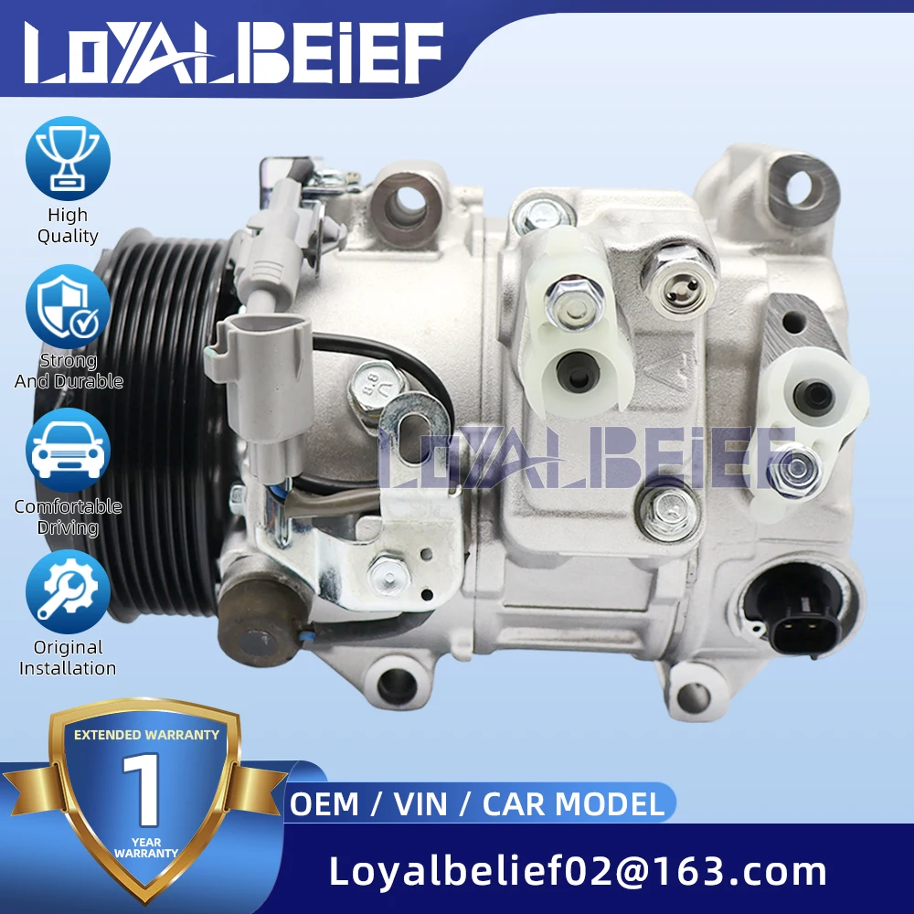 AC Compressor For Toyota 2007-2010 Sienna 2006-2012 RAV4 3.5L V6 Venza, ES350 2007-2012 447260-1158, 447260-1216
AC Compressor For Toyota 2007-2010 Sienna 2006-2012 RAV4 3.5L V6 Venza, ES350 2007-2012 447260-1158, 447260-1216