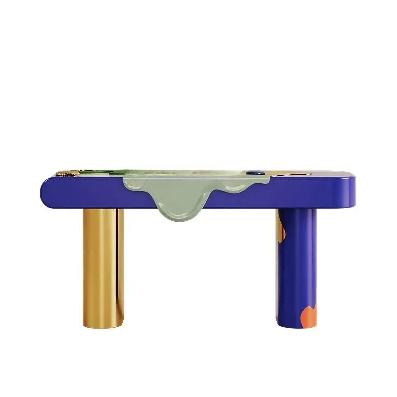 Italian Entrance Platform Light Luxury Design Sense Solid Wood End View Platform Modern Creative Stainless Steel Entrance Table
Italian Entrance Platform Light Luxury Design Sense Solid Wood End View Platform Modern Creative Stainless Steel Entrance Table