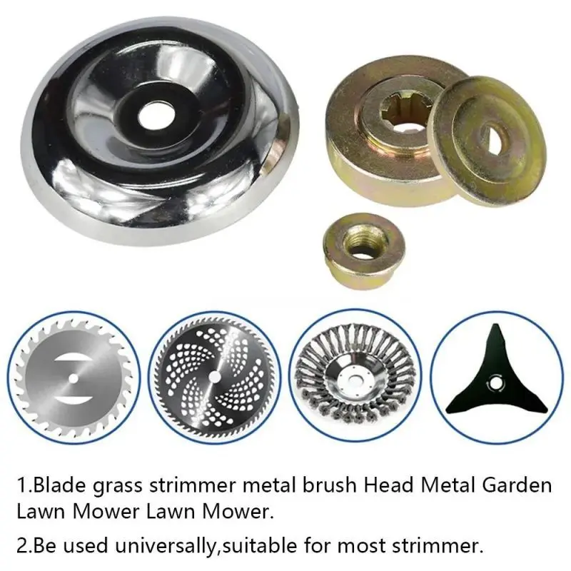 1 set Lawn Mower Grass Trimmer Head Adapter Nut Fixing Kit Lawnmower Blade for Garden Tools Parts
1 set Lawn Mower Grass Trimmer Head Adapter Nut Fixing Kit Lawnmower Blade for Garden Tools Parts
