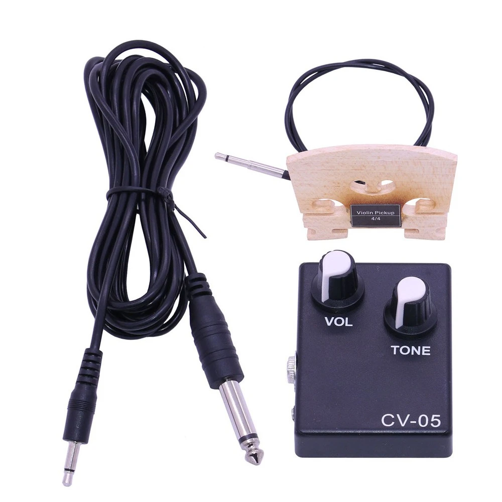 Violin Pickup CV-05 – Electric Acoustic Violin Pickup for 1/2-4/4 Size, Amplifier Pickup for Fiddle, Instrument Accessory
Violin Pickup CV-05 – Electric Acoustic Violin Pickup for 1/2-4/4 Size, Amplifier Pickup for Fiddle, Instrument Accessory