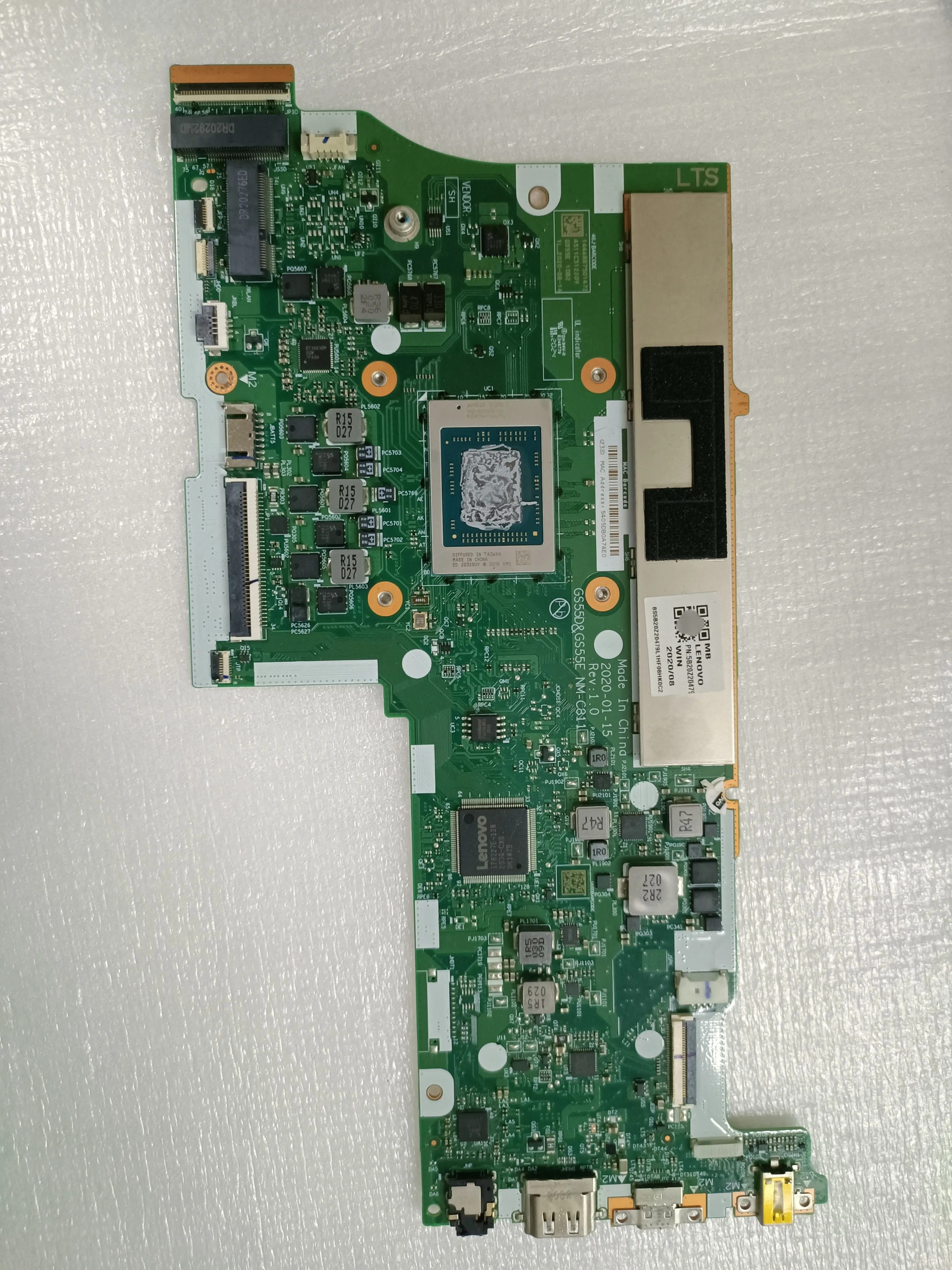 Материнская плата NM-C811. Для материнской платы ноутбука Lenovo Ideapad 5-15ARE05 5-15ALC05. CPU R5-4600U .RAM 8G 100% тестовая работа
Материнская плата NM-C811. Для материнской платы ноутбука Lenovo Ideapad 5-15ARE05 5-15ALC05. CPU R5-4600U .RAM 8G 100% тестовая работа