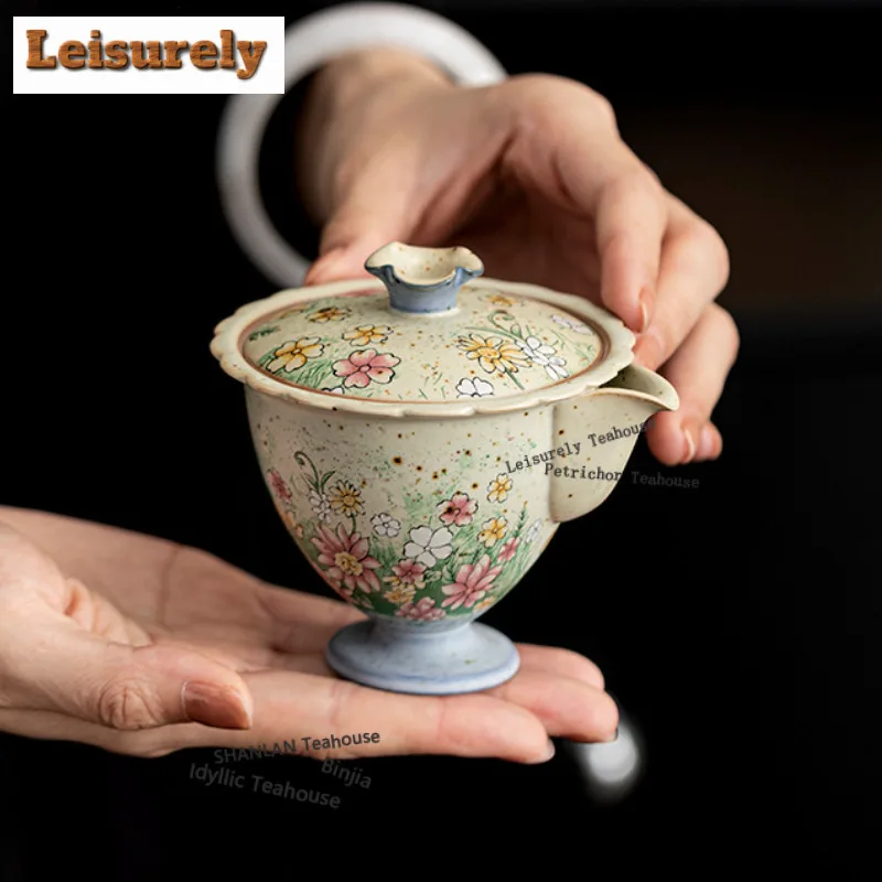 125 мл карамельная глазурь для сбора цветов, ручной чайник с высокой ручкой, винтажный чайник для заварки чая, чайник с ситечком, чайник
125 мл карамельная глазурь для сбора цветов, ручной чайник с высокой ручкой, винтажный чайник для заварки чая, чайник с ситечком, чайник