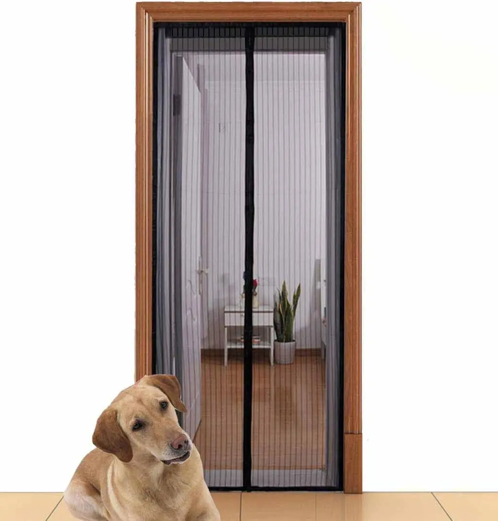 Magnetic Screen Door for Doors Up to 36"x98", Full Frame Velcro Mesh Curtain, Hands-Free Bugs Off with Magnets
Magnetic Screen Door for Doors Up to 36"x98", Full Frame Velcro Mesh Curtain, Hands-Free Bugs Off with Magnets