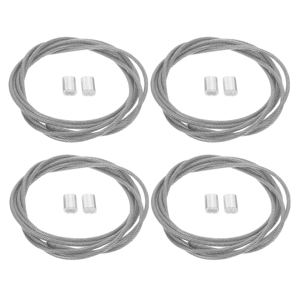 4 Pcs Basketball Hoop Net String Replacement Threading Rope Steel Wire Cord Parts Accessories Fixing Durability Crafted Secure
4 Pcs Basketball Hoop Net String Replacement Threading Rope Steel Wire Cord Parts Accessories Fixing Durability Crafted Secure