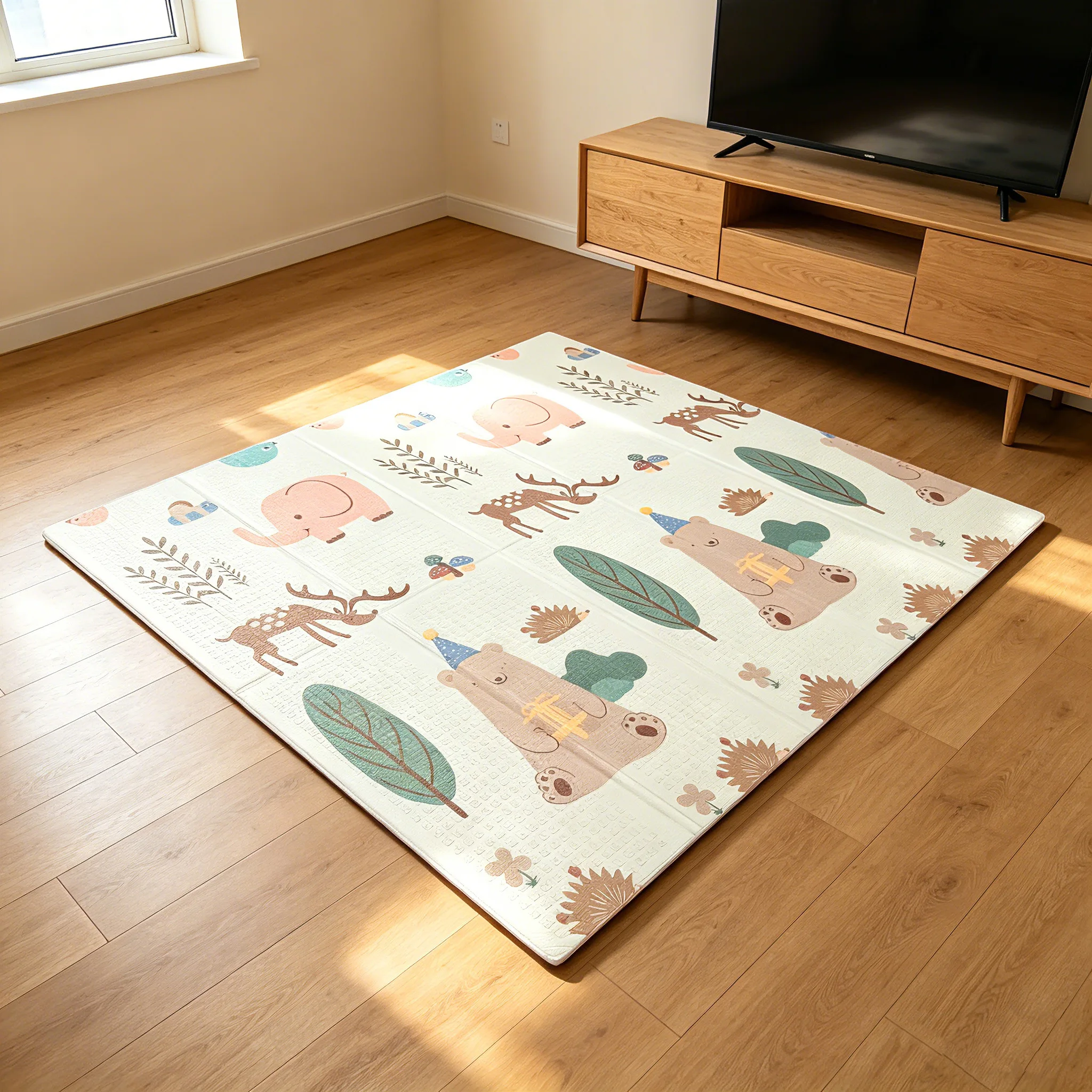Thick Soft Shockproof Baby Crawling Mat, Durable Foldable Portable Double-Sided Infant Play Mat for Small Living Room Bedroom
Thick Soft Shockproof Baby Crawling Mat, Durable Foldable Portable Double-Sided Infant Play Mat for Small Living Room Bedroom