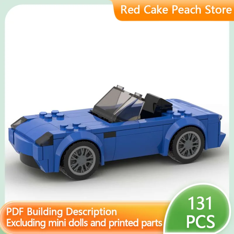 Speed Racing Car Model MOC Building Bricks Z8 Convertible Sports Car Modular Technology Children Holiday Gifts Assemble Toy Suit
Speed Racing Car Model MOC Building Bricks Z8 Convertible Sports Car Modular Technology Children Holiday Gifts Assemble Toy Suit
