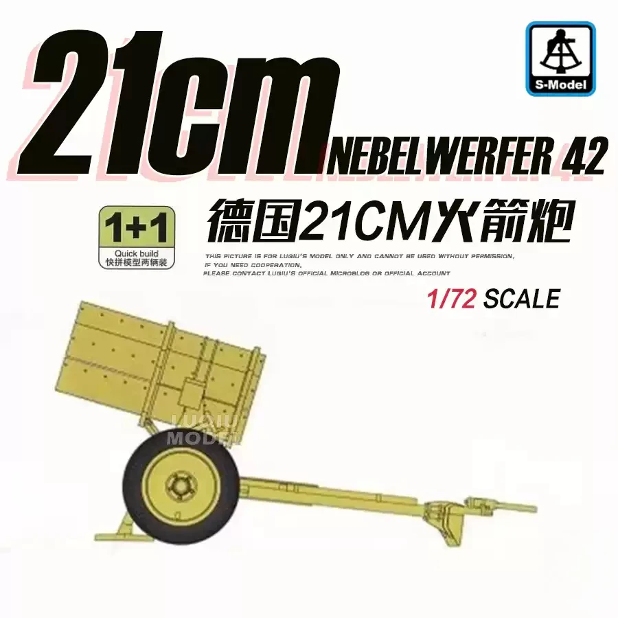 S-model PS720005 1/72 21cm Nebelwerfer 42 2 Quickbuild Kits Plastic Model Kit
S-model PS720005 1/72 21cm Nebelwerfer 42 2 Quickbuild Kits Plastic Model Kit