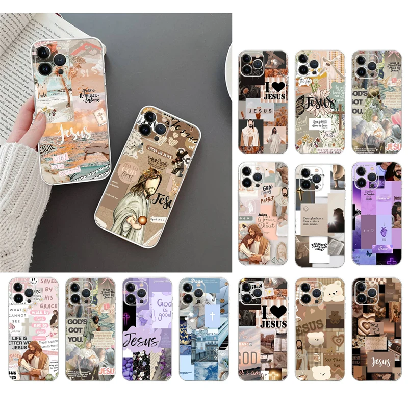 Aesthetic Christian Jesus Phone Case For iPhone 17 Pro Max Air 16 15 14 13 Pro Max 15 16 Pro 15Plus Silicone Cover
Aesthetic Christian Jesus Phone Case For iPhone 17 Pro Max Air 16 15 14 13 Pro Max 15 16 Pro 15Plus Silicone Cover