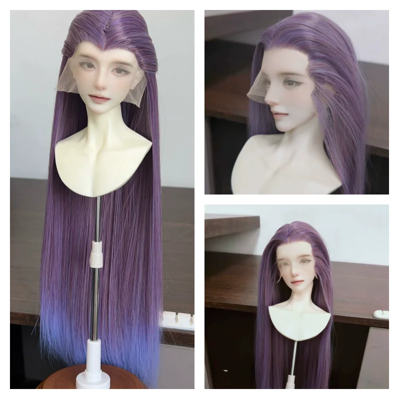 BJD Wigs Long Curly Hair for 1/3 Dolls High-temperature Wigs Doll Purple Hair
BJD Wigs Long Curly Hair for 1/3 Dolls High-temperature Wigs Doll Purple Hair