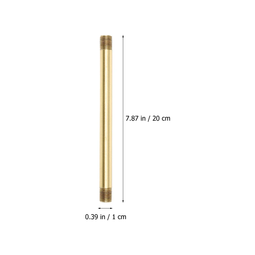1pcs Copper Lamp Stem Straight Pipe For Lighting Fixture Repair Diy Lamp Making Replacement Part Led Light Bulb Tube Compatible
1pcs Copper Lamp Stem Straight Pipe For Lighting Fixture Repair Diy Lamp Making Replacement Part Led Light Bulb Tube Compatible