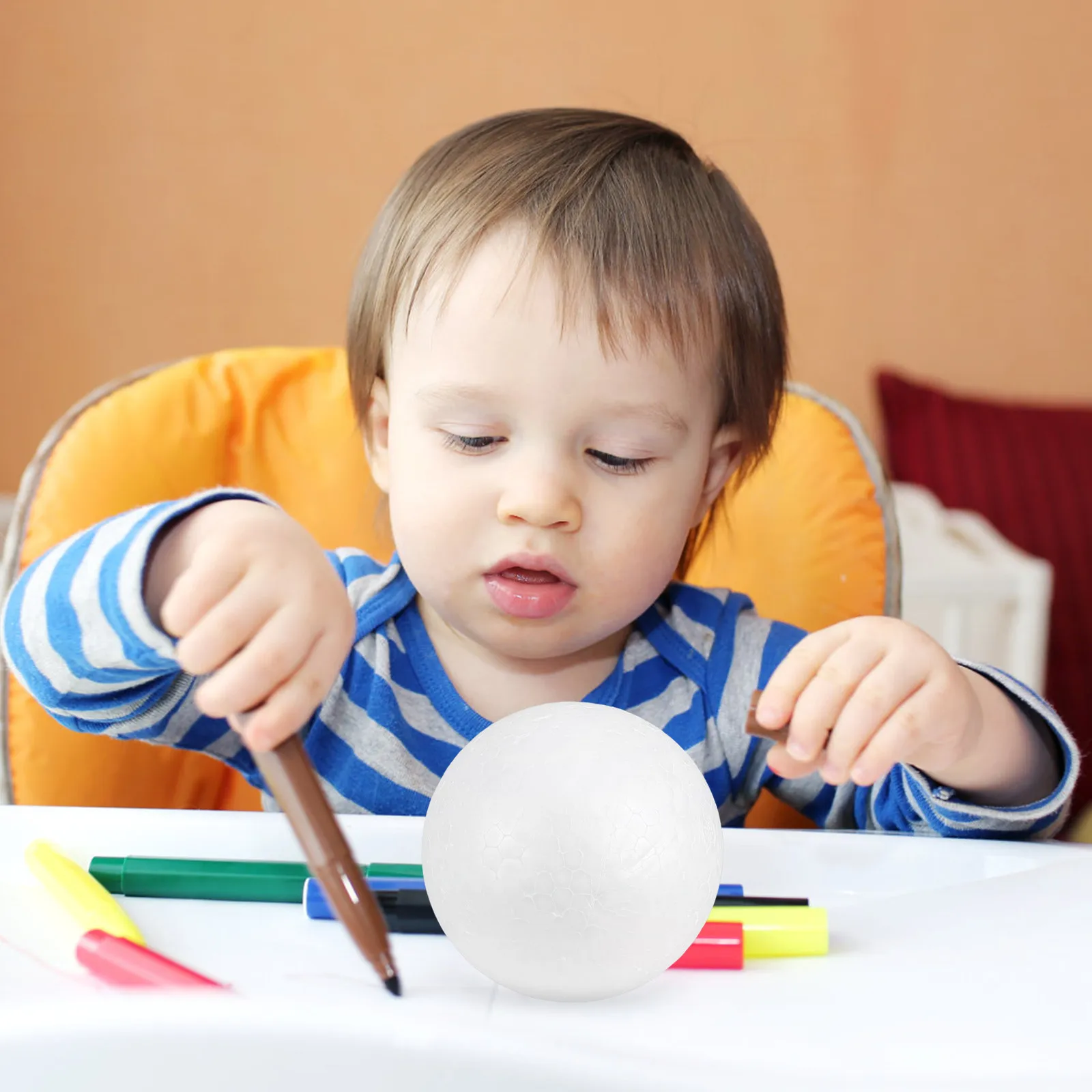 10Pcs Foam Balls Craft Supplies 9Cm Solid Round Balls for Children DIY Painting Blank Ornaments Preschool Kindergarten
10Pcs Foam Balls Craft Supplies 9Cm Solid Round Balls for Children DIY Painting Blank Ornaments Preschool Kindergarten