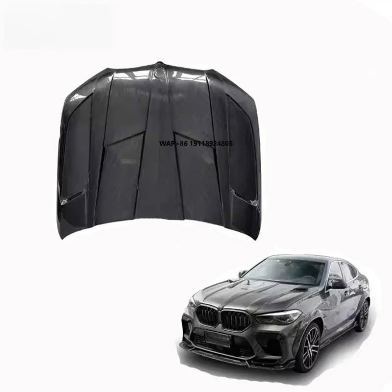 Carbon Fiber Front Engine Bonnet for X5 G05 G18 X6 G06 Car Cover
Carbon Fiber Front Engine Bonnet for X5 G05 G18 X6 G06 Car Cover