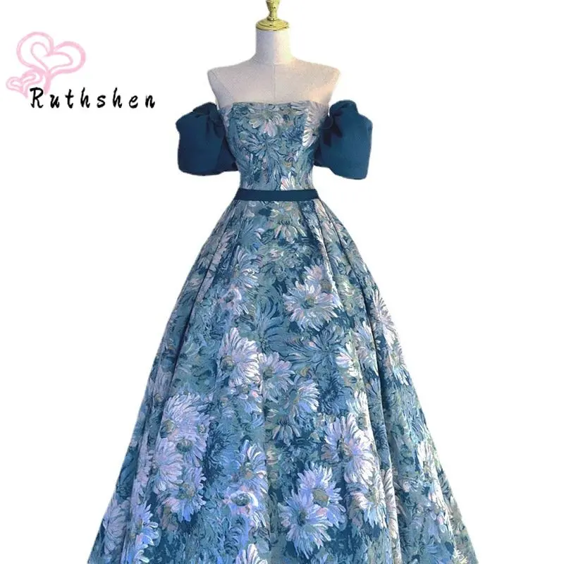 Luxury Evening Dresses for Women 2023 Monet Garden Pattern Formal Occasion Vestidos De Festa Fashion Party Prom Gown
Luxury Evening Dresses for Women 2023 Monet Garden Pattern Formal Occasion Vestidos De Festa Fashion Party Prom Gown