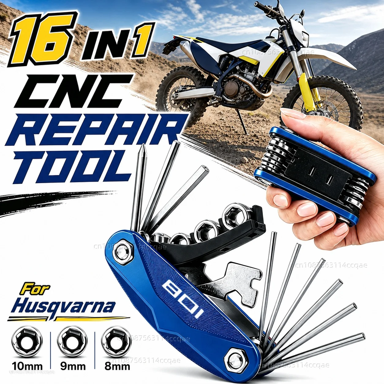 For Husqvarna Vitpilen 801 Svartpilen 801 Motorcycle Tool Repair Kit Multifunctional Screwdriver Wrench Hex Key Set Portable
For Husqvarna Vitpilen 801 Svartpilen 801 Motorcycle Tool Repair Kit Multifunctional Screwdriver Wrench Hex Key Set Portable