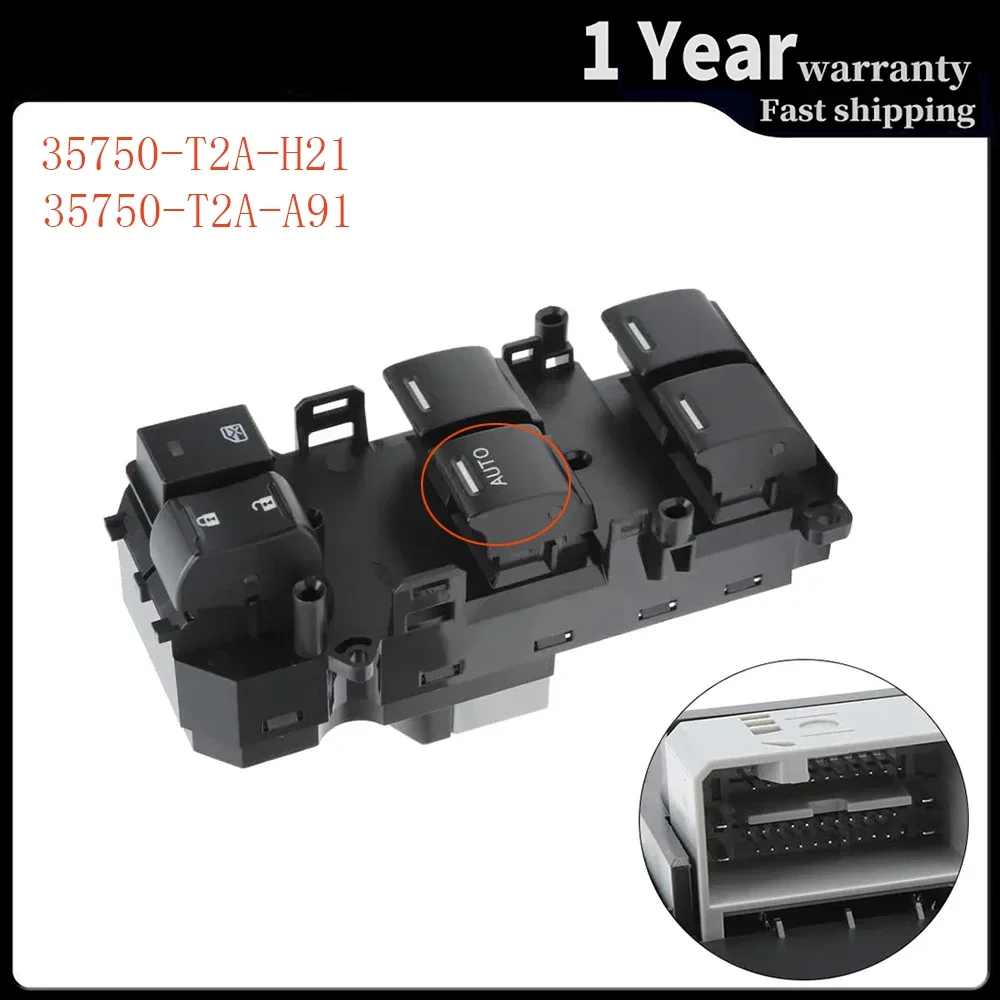 Переключатель Стеклоподъемника 35750-T2A-H21 35750-T2A-A91 для Honda Accord 2013-2017 LHD, передний левый и боковой кнопки управления, автомобильные аксессуары
Переключатель Стеклоподъемника 35750-T2A-H21 35750-T2A-A91 для Honda Accord 2013-2017 LHD, передний левый и боковой кнопки управления, автомобильные аксессуары