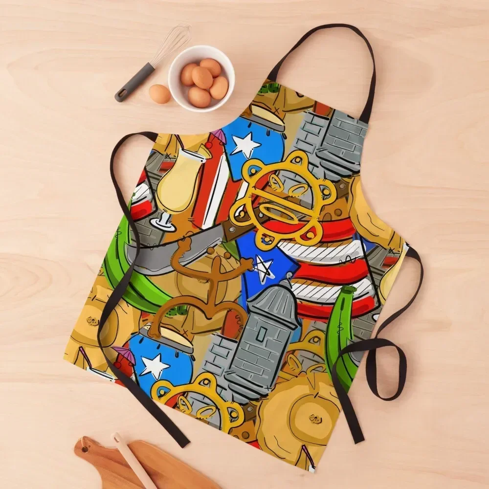 Fiebre Boricua Apron kitchen item women's work Restaurant Kitchen Equipment Apron
Fiebre Boricua Apron kitchen item women's work Restaurant Kitchen Equipment Apron