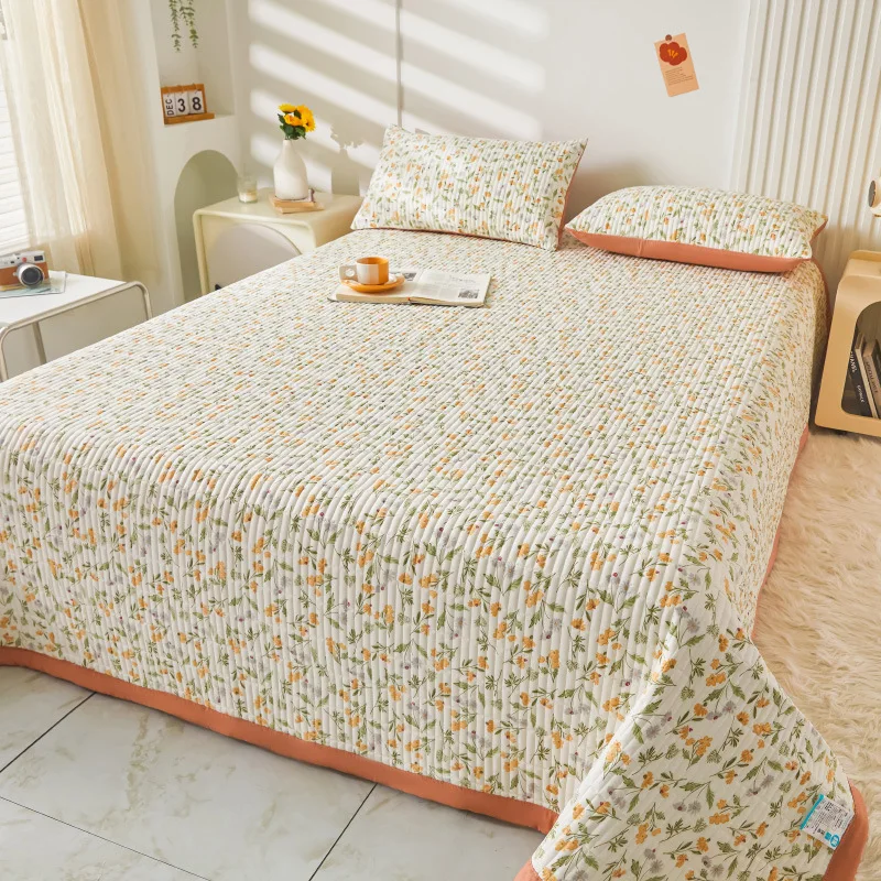 Bed Cover 1/3pcs Set with Cotton Sheet, Korean Style Washable Bed Cover, Double Layer Yarn Washable Cotton Linen Quilt Bedding
Bed Cover 1/3pcs Set with Cotton Sheet, Korean Style Washable Bed Cover, Double Layer Yarn Washable Cotton Linen Quilt Bedding