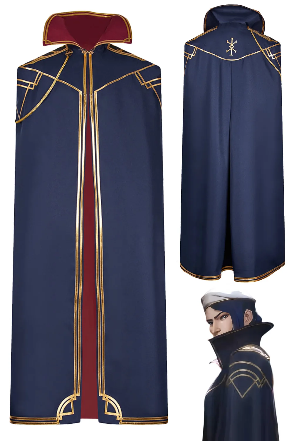Disguise Arcane Caitlyn Kiramman Cosplay Cape 2024 Game LoL TV 2 Costume Adult Women Female Roleplay Fancy Dress Up Party Outfit
Disguise Arcane Caitlyn Kiramman Cosplay Cape 2024 Game LoL TV 2 Costume Adult Women Female Roleplay Fancy Dress Up Party Outfit