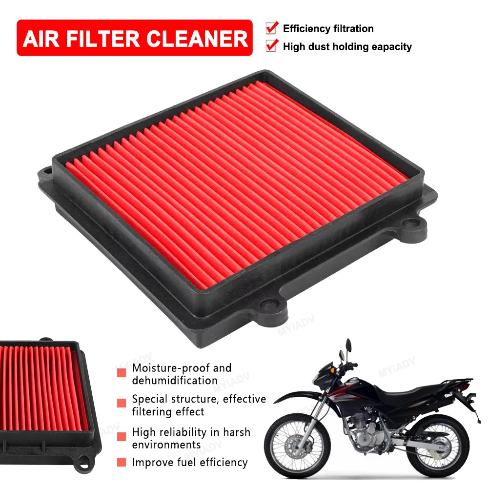 Motorcycle Air Filter Element Intake Cleaner For Honda XR125L XR125LEKC/LKC/LEKE XR150 XR150LEKE/LEKJ/LEKH 17211-KRH-780 150cc
Motorcycle Air Filter Element Intake Cleaner For Honda XR125L XR125LEKC/LKC/LEKE XR150 XR150LEKE/LEKJ/LEKH 17211-KRH-780 150cc