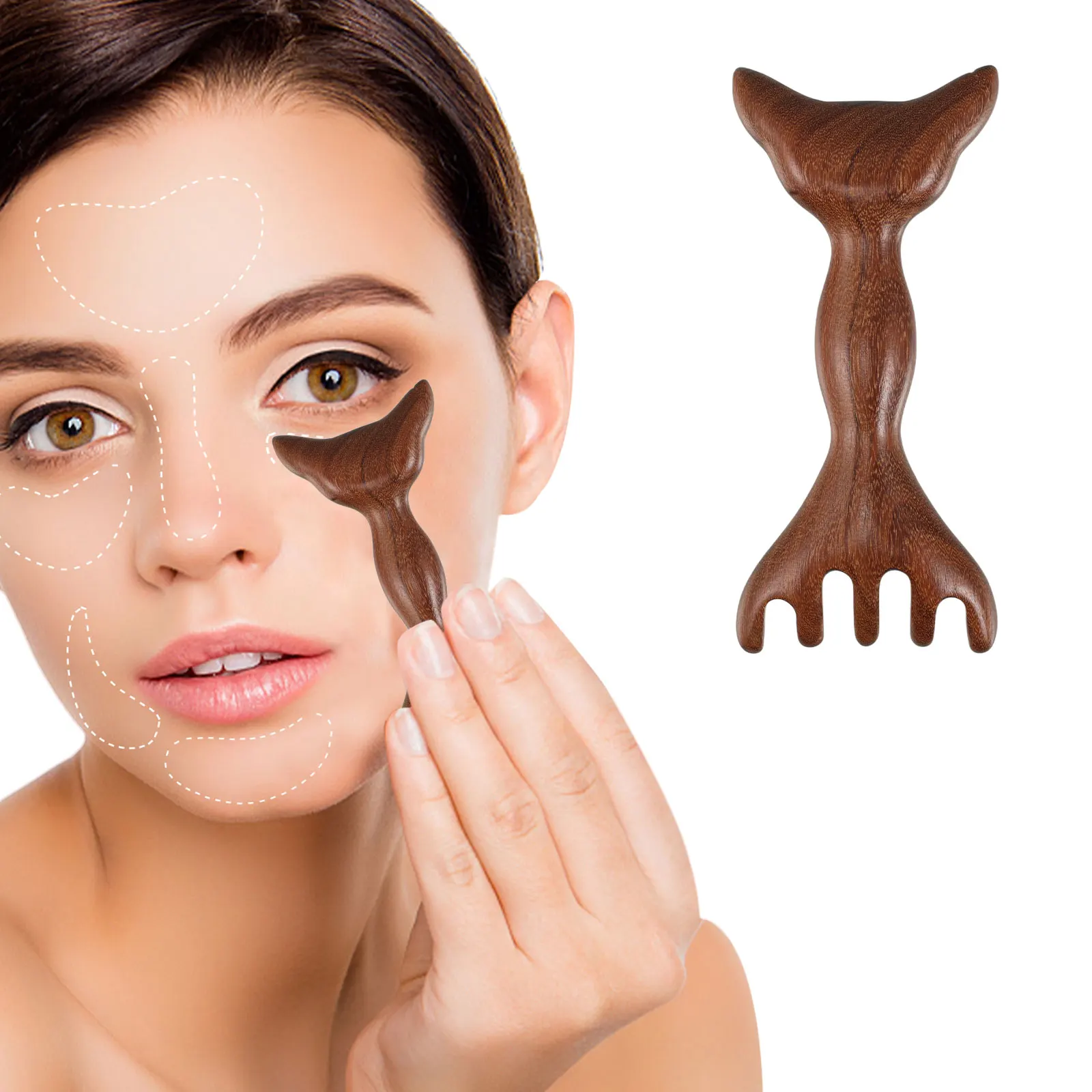1Pcs Wooden Antler Head Scalp Massage Comb Double Head Hair Growth Tool Unique Scalp Cleaning Massager
1Pcs Wooden Antler Head Scalp Massage Comb Double Head Hair Growth Tool Unique Scalp Cleaning Massager