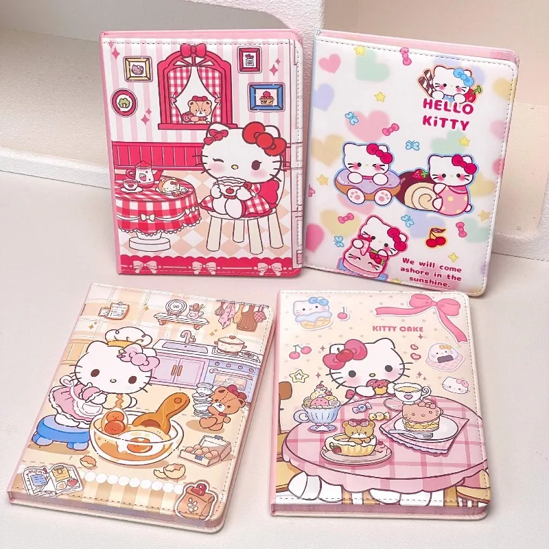 A5 Hello Kitty Leather Notebook Kawaii Anime Cartoon KT Cat Printed Full-color Diary Cute Office School Supplies Holiday Gifts
A5 Hello Kitty Leather Notebook Kawaii Anime Cartoon KT Cat Printed Full-color Diary Cute Office School Supplies Holiday Gifts