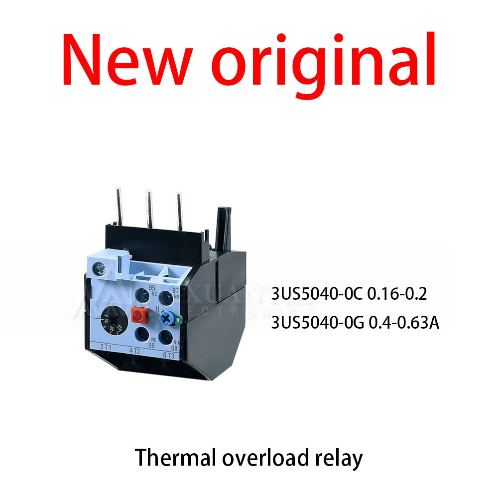 1Pcs/Lot New original 3US5040-0C 0.16-0.2 3US5040-0G 0.4-0.63A Thermal overload relay
1Pcs/Lot New original 3US5040-0C 0.16-0.2 3US5040-0G 0.4-0.63A Thermal overload relay