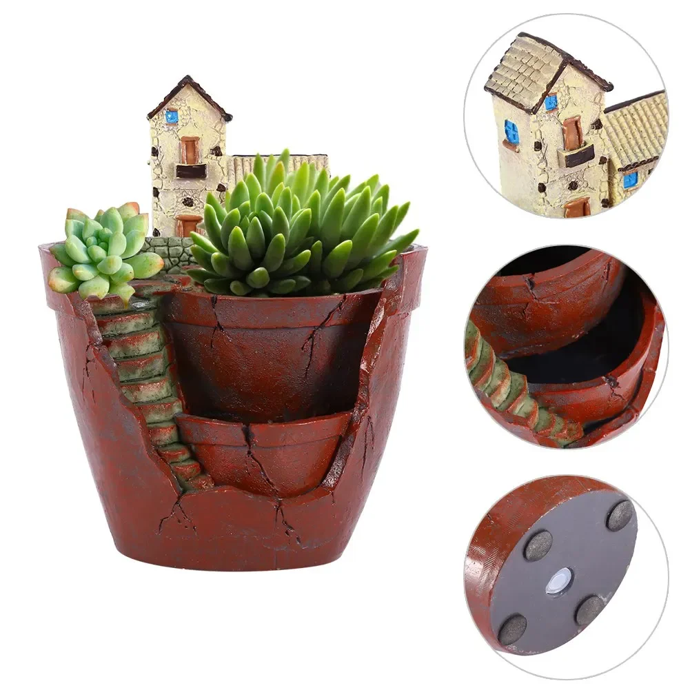 1pcs Hanging Garden Shape Resin Flower Pot For Planting Succulent Plants Garden Decoration Hot
1pcs Hanging Garden Shape Resin Flower Pot For Planting Succulent Plants Garden Decoration Hot