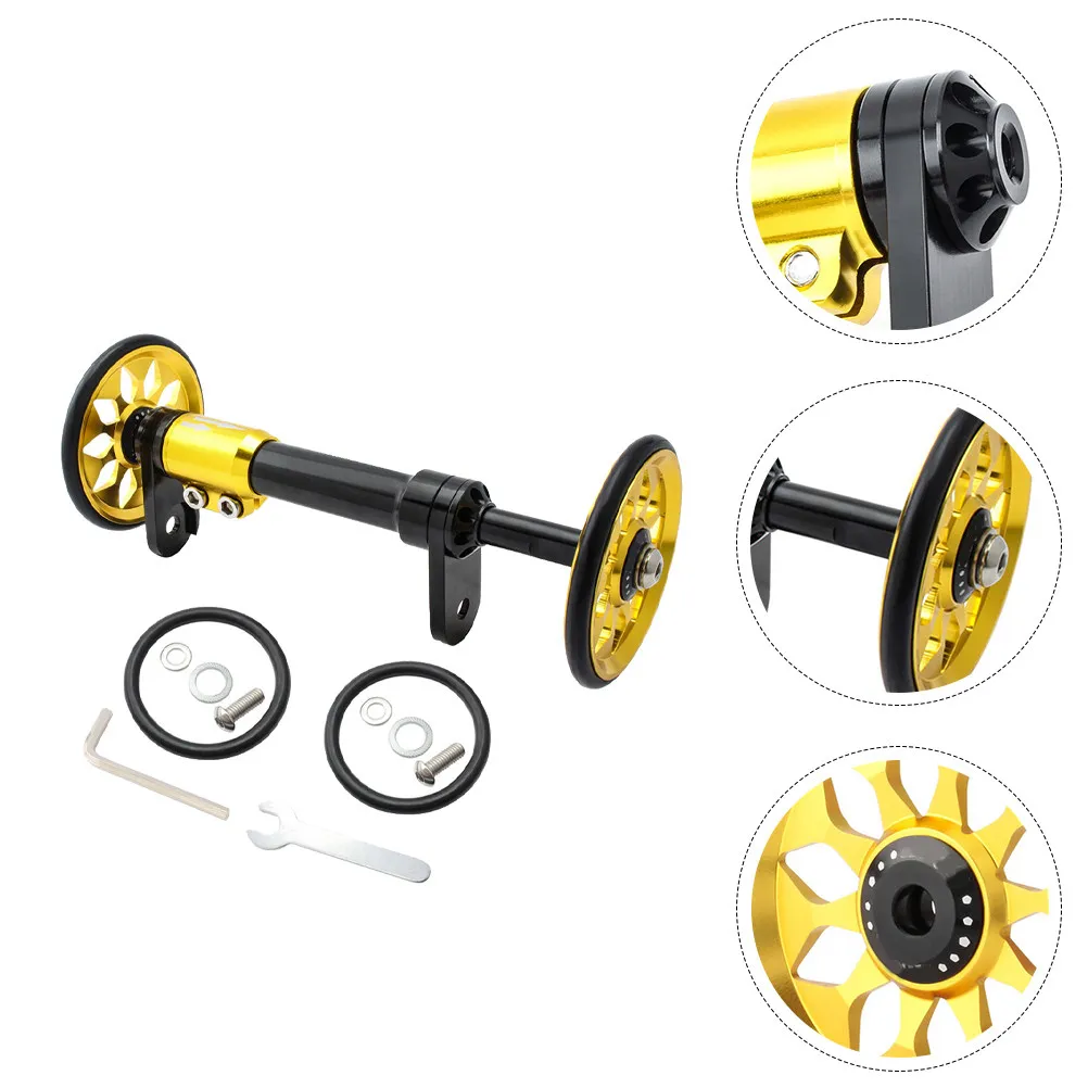1Set Folding Bike Extension Rod Aluminium Alloy Easy Wheel Telescopic Bar for Folding Bike Modification Auxiliary Walking
1Set Folding Bike Extension Rod Aluminium Alloy Easy Wheel Telescopic Bar for Folding Bike Modification Auxiliary Walking