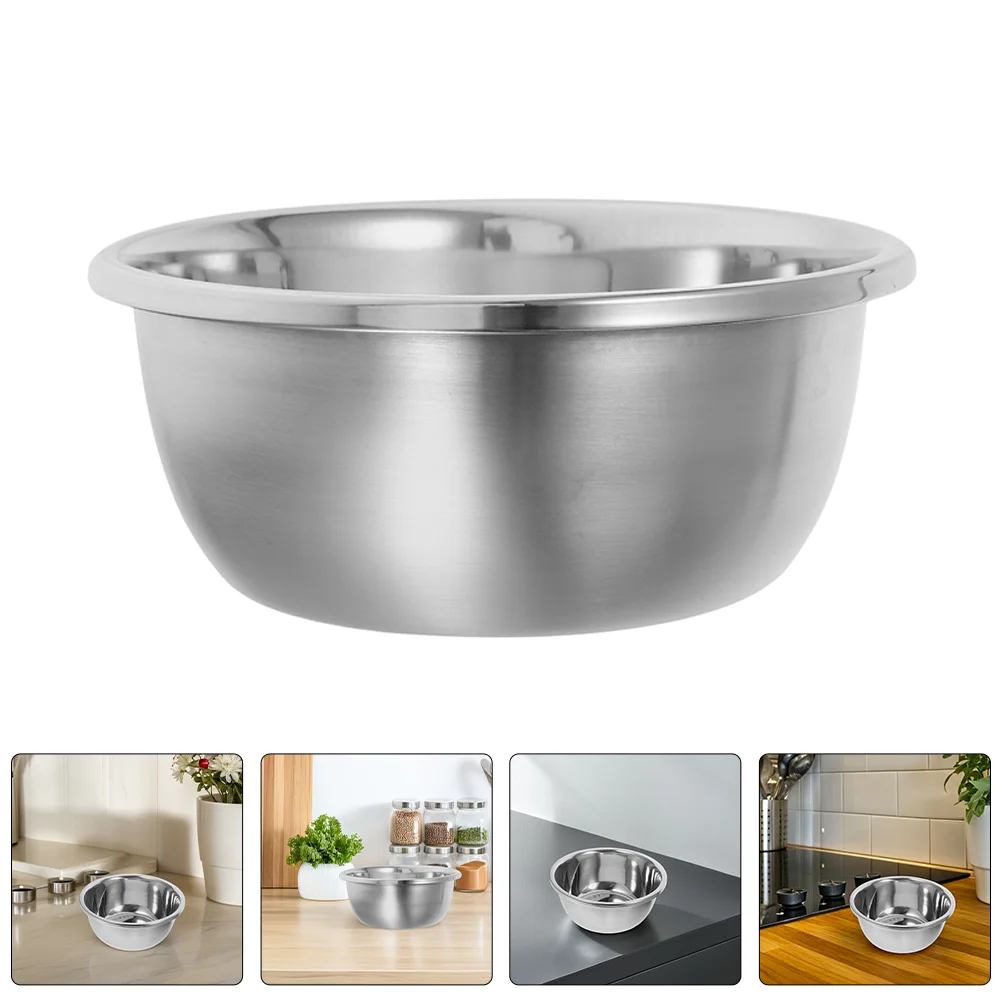 Container Bracket Stainless Steel Pot Large Metal Bowl Cooking Bowls Retro Silver
Container Bracket Stainless Steel Pot Large Metal Bowl Cooking Bowls Retro Silver