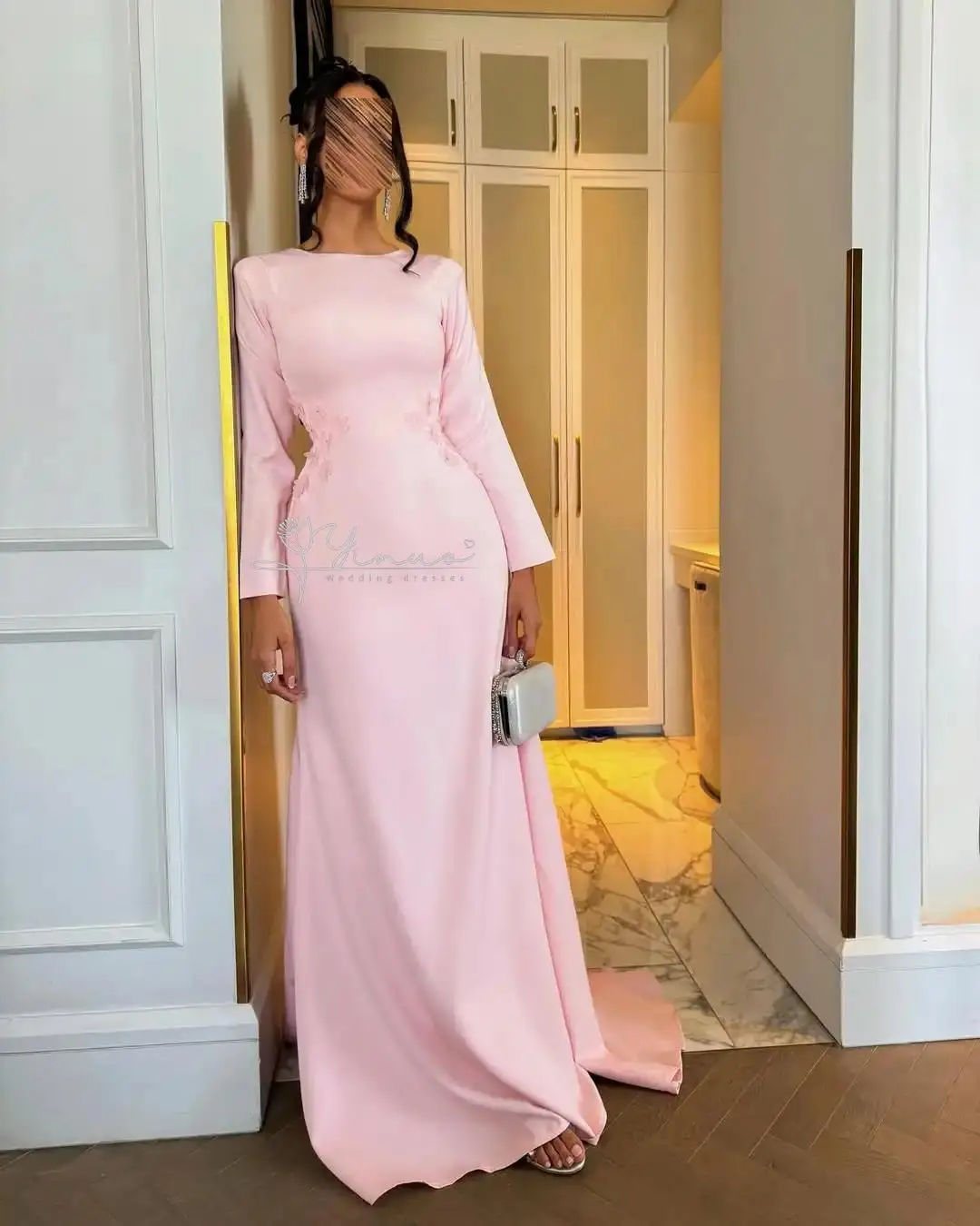 customized Mermaid Long Sleeves Prom Dresses O-Neck Pleated Beadings Backless Floor Length Temperament Evening Dresses
customized Mermaid Long Sleeves Prom Dresses O-Neck Pleated Beadings Backless Floor Length Temperament Evening Dresses
