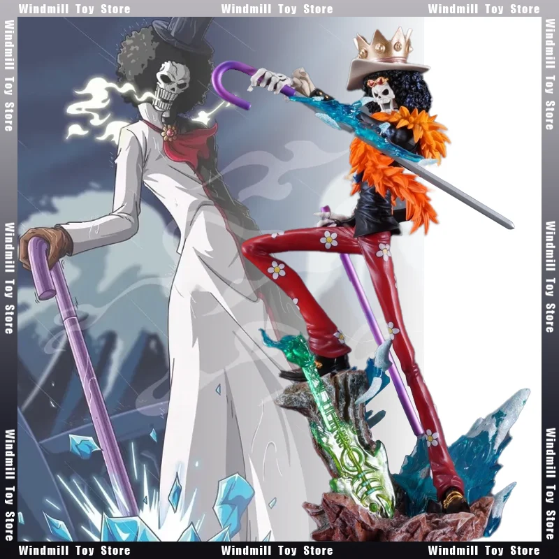 33cm Meteor Soul King Brook ONE PIECE Anime Game Peripheral Model Figure Decoration Collections Desktop Ornament Decoration Toys
33cm Meteor Soul King Brook ONE PIECE Anime Game Peripheral Model Figure Decoration Collections Desktop Ornament Decoration Toys