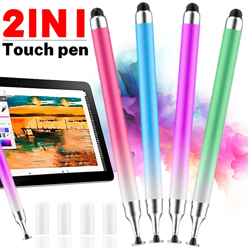 2in1 Stylus Pen for Mobile Phone Tablet Drawing Capacitive Touch Pencil Universal for Samsung IPhone Android Draw Screen Pencil
2in1 Stylus Pen for Mobile Phone Tablet Drawing Capacitive Touch Pencil Universal for Samsung IPhone Android Draw Screen Pencil