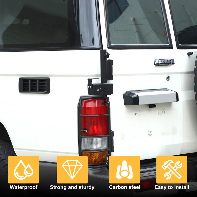 Carbon Steel Flag Pole Holder / Antenna Mount For Toyota Land Cruiser 70 Series LC71 LC76 Left Tailgate 1Pc
Carbon Steel Flag Pole Holder / Antenna Mount For Toyota Land Cruiser 70 Series LC71 LC76 Left Tailgate 1Pc