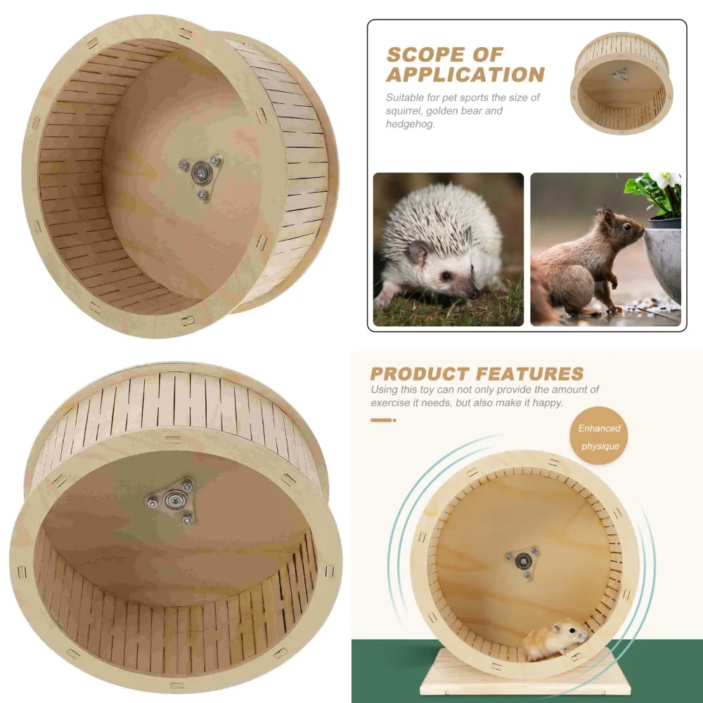 Running Durable Pets and Essential Gear for Wheel - for High-Quality Hamsters, Compact Mini Exercise Hedgehogs, Small Energetic
Running Durable Pets and Essential Gear for Wheel - for High-Quality Hamsters, Compact Mini Exercise Hedgehogs, Small Energetic