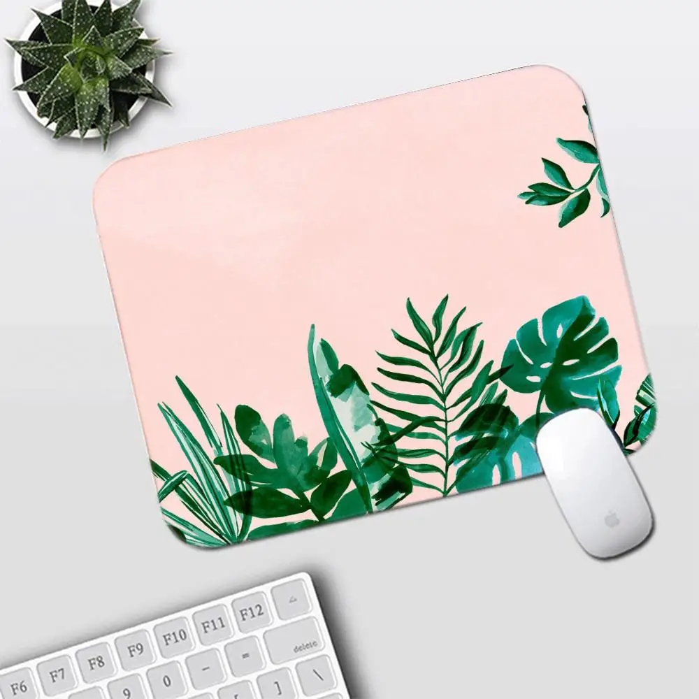 Natural and fresh green leaf mouse pad, simple plant texture, non-slip office game universal table mat
Natural and fresh green leaf mouse pad, simple plant texture, non-slip office game universal table mat