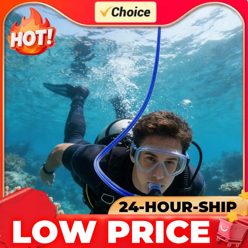 Diving Snorkel Breathing Tube Easy To Carry Underwater Snorkeling Equipment Portable Swimming Diving Breathing Gear for Swimming
Diving Snorkel Breathing Tube Easy To Carry Underwater Snorkeling Equipment Portable Swimming Diving Breathing Gear for Swimming