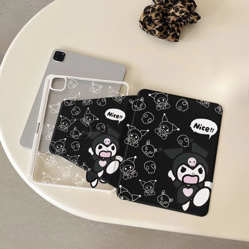 Чехол для iPad Kuromi с вращающейся подставкой для iPad 11-го поколения, Air 7/6, Pro 11 дюймов, милый чехол с держателем для карандашей для 10-го поколения, 10.9, Air 4/5, 6-го поколения, 9.7 дюймов
Чехол для iPad Kuromi с вращающейся подставкой для iPad 11-го поколения, Air 7/6, Pro 11 дюймов, милый чехол с держателем для карандашей для 10-го поколения, 10.9, Air 4/5, 6-го поколения, 9.7 дюймов