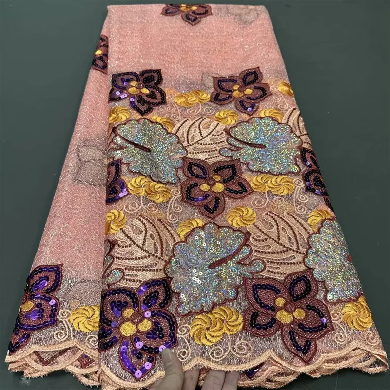 Pink Fashionable Sequins Lace with Sequins, Soft Modern African Traditional Inspired Fabric, Occasions Sewing Wear French Lace
Pink Fashionable Sequins Lace with Sequins, Soft Modern African Traditional Inspired Fabric, Occasions Sewing Wear French Lace