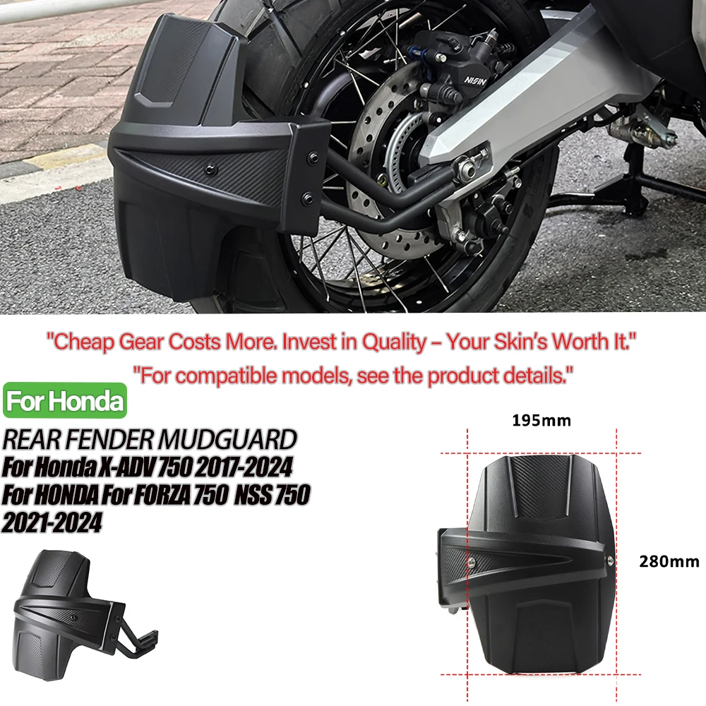 For HONDA FORZA750 NSS750 Motorcycle Rear Fender Back Cover Mudguard Splash Guard Protector For Forza 750 NSS 750 2021-2024
For HONDA FORZA750 NSS750 Motorcycle Rear Fender Back Cover Mudguard Splash Guard Protector For Forza 750 NSS 750 2021-2024