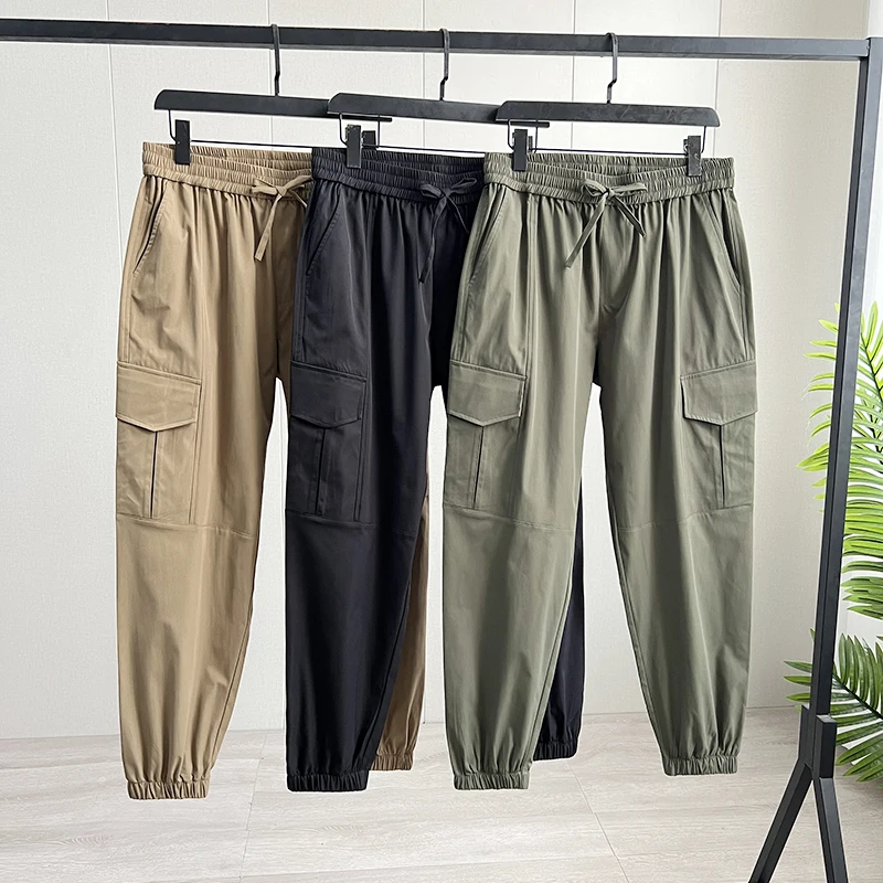 Quick Dry American Casual Men's Straight Leg Nine-Tenths Versatile Leisure Pants Youthful Energy Style Long Trousers
Quick Dry American Casual Men's Straight Leg Nine-Tenths Versatile Leisure Pants Youthful Energy Style Long Trousers