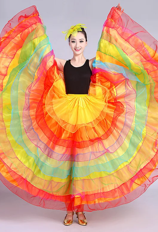 Spanish Bullfight Dance Skirt Belly Dance Half Skirt Opening Dance Big Swing Dress Flamenco Performance Costume
Spanish Bullfight Dance Skirt Belly Dance Half Skirt Opening Dance Big Swing Dress Flamenco Performance Costume
