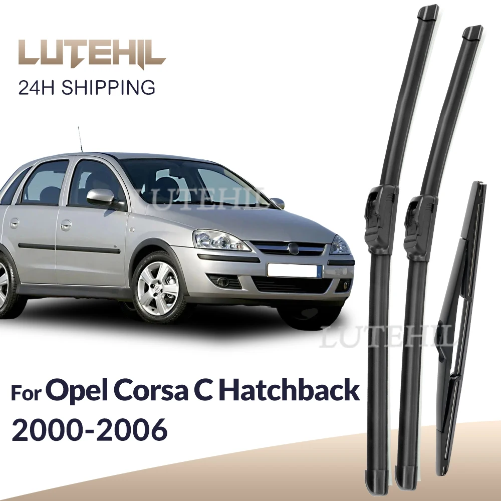 For Opel Corsa C Hatchback 2000-2006 2001 2002 Wiper Front & Rear Wiper Blades Windshield Windscreen Window Brushes 20"+18"+16"
For Opel Corsa C Hatchback 2000-2006 2001 2002 Wiper Front & Rear Wiper Blades Windshield Windscreen Window Brushes 20"+18"+16"